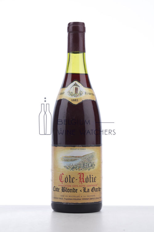 Picture of 1985 COTE ROTIE COTE BLONDE LA GARDE CUVEE RESERVEE